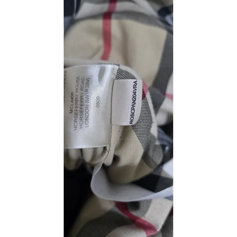 Burberry‎ London Quilted Mid Knee Length Trench Coat Jacket Black Woman 6 Belt - Picture 12 of 12